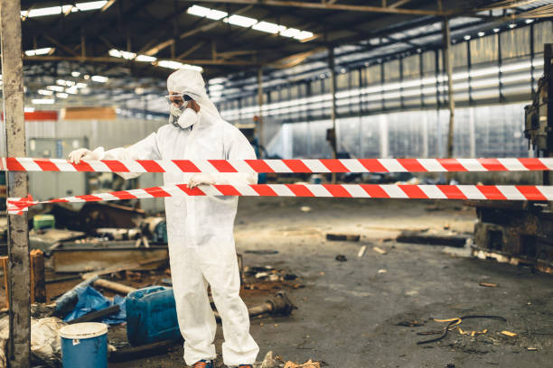 Professional Hoarding Cleanup technician working in Nashville, GA